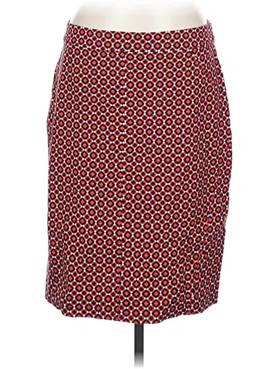 Pre-owned Ann Taylor Casual Skirt In Red