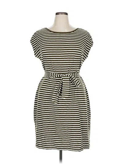 Pre-owned Talbots Casual Dress In White