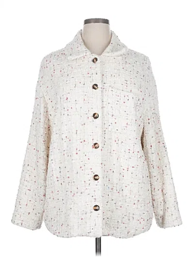 Pre-owned Favorite Daughter Jacket In White