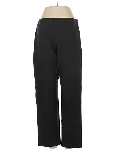 Pre-owned Eileen Fisher Dress Pants In Black