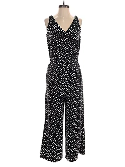 Pre-owned Ann Taylor Loft Outlet Jumpsuit In Black