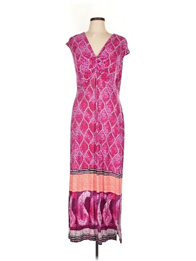 Pre-owned Chico's Casual Dress In Pink