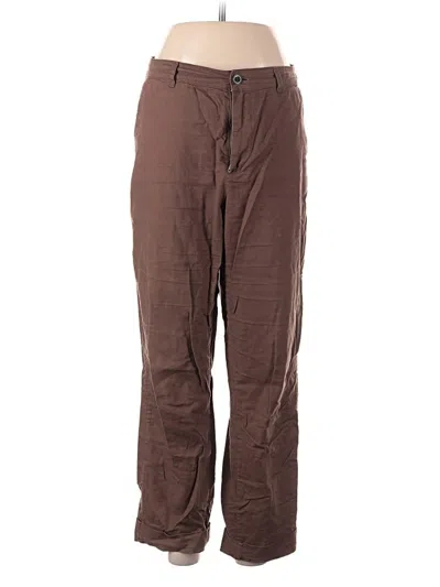 Pre-owned Uniqlo Casual Pants In Brown