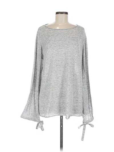 Pre-owned Zara Pullover Sweater In Gray