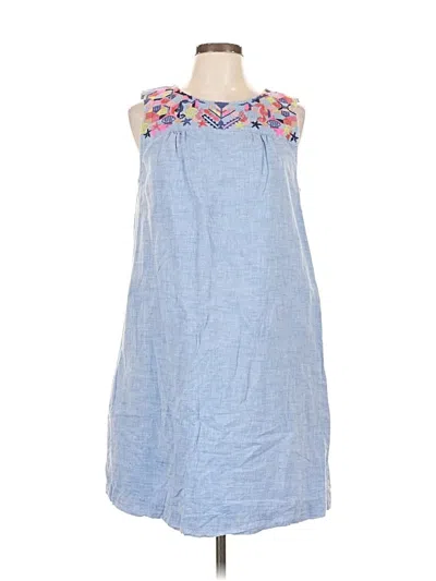 Pre-owned Joules Casual Dress In Blue