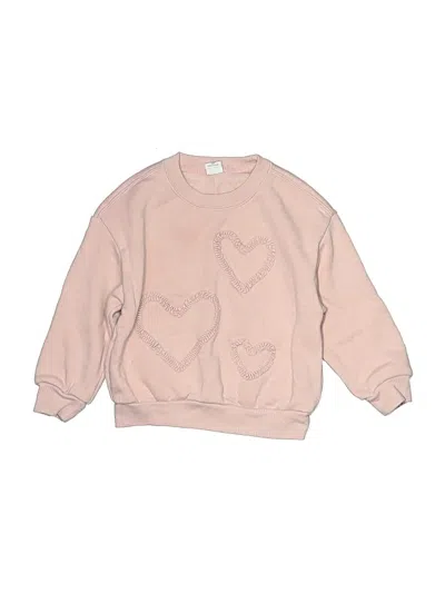 Pre-owned Baby Gap Kids' Sweatshirt In Pink
