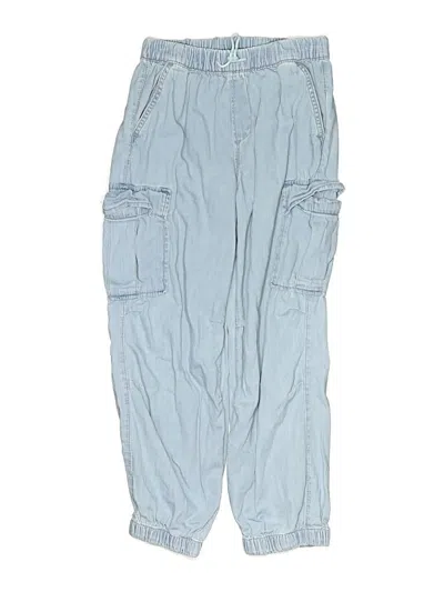 Pre-owned Gap Kids' Cargo Pants In Blue