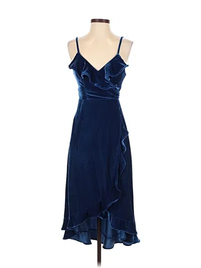 Pre-owned Bcbgeneration Cocktail Dress In Blue