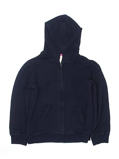 Pre-owned Gymboree Kids' Zip Up Hoodie In Blue