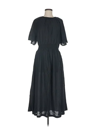 Pre-owned H&m Casual Dress In Black