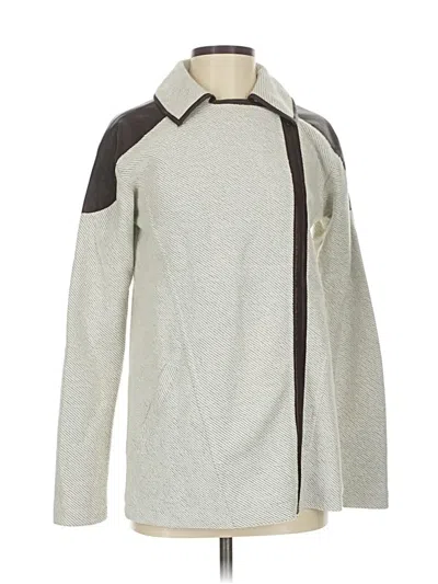 Pre-owned Michael Stars Coat In Gray