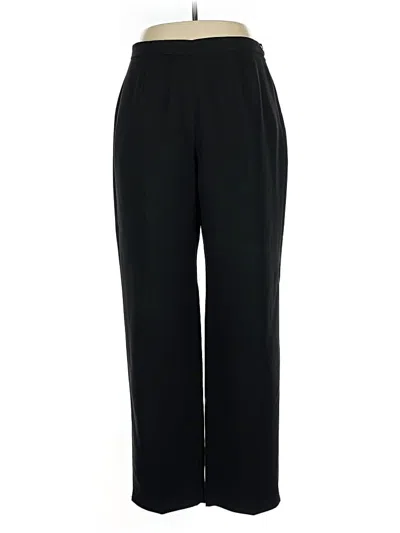 Pre-owned Kasper Dress Pants In Black