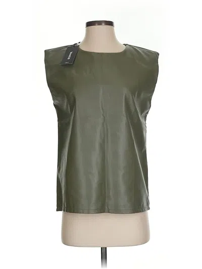Venti6 Sleeveless Blouse In Green