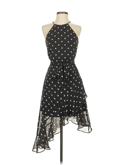 Pre-owned Guess Cocktail Dress In Black