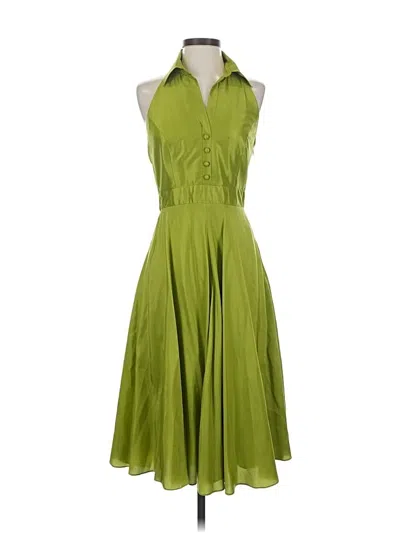 Pre-owned Talbots Casual Dress In Green