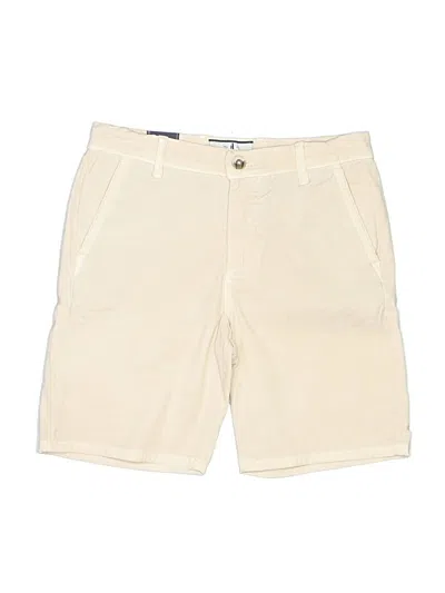 Johnnie-o Khaki Shorts In White