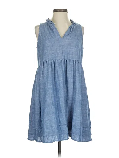 Pre-owned 52seven Casual Dress In Blue