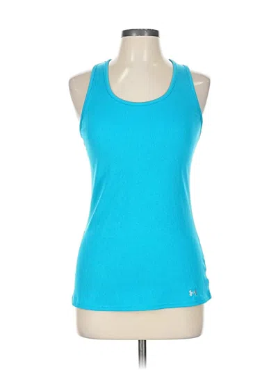 Pre-owned Under Armour Active Tank Top In Blue