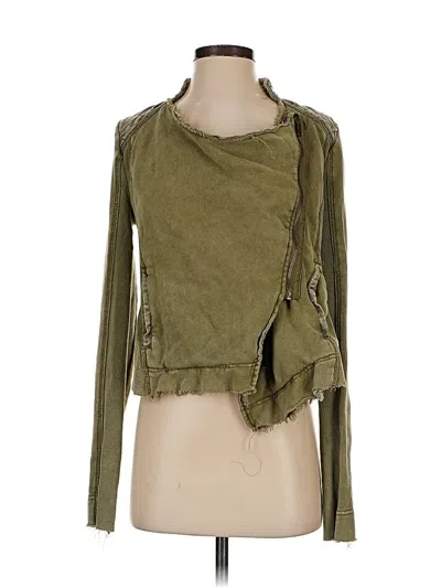 Pre-owned Free People Jacket In Green