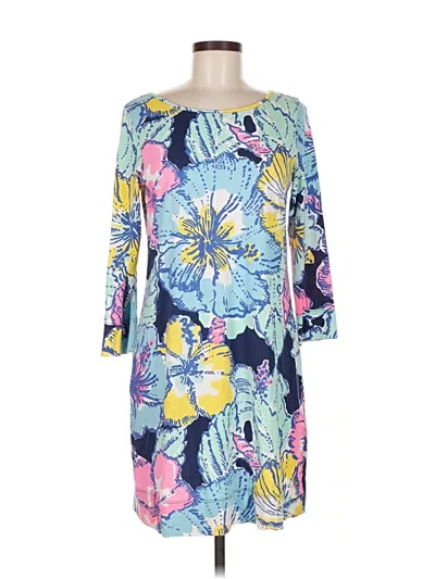 Pre-owned Lilly Pulitzer Casual Dress In Blue