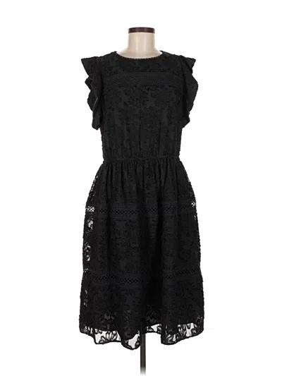 Pre-owned Gibson Latimer Cocktail Dress In Black