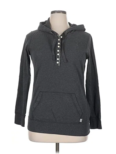 Pre-owned Puma Fleece Jacket In Gray