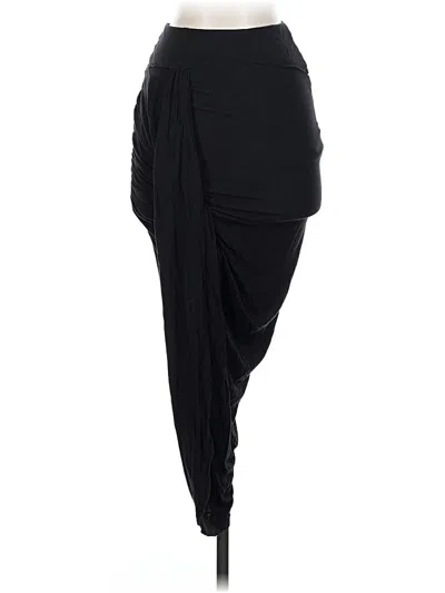 Pre-owned Free People Formal Skirt In Black