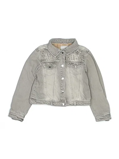 Pre-owned Mayoral Kids' Denim Jacket In Gray