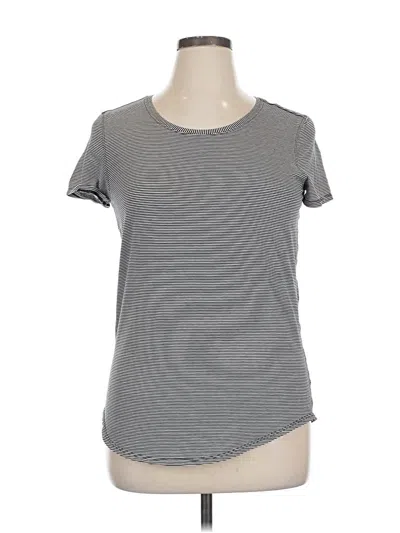 Pre-owned Lululemon Athletica Short Sleeve T-shirt In Black