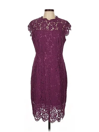 Fashion Cocktail Dress In Burgundy