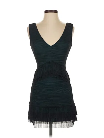 Pre-owned Bcbgmaxazria Cocktail Dress In Blue