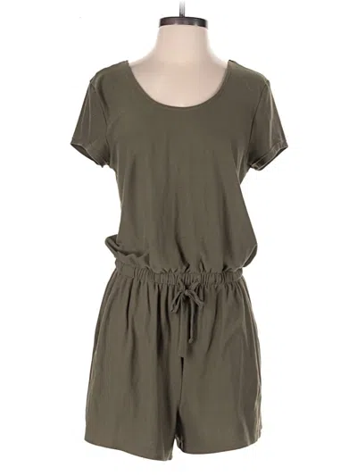 Pre-owned Derek Heart Romper In Green