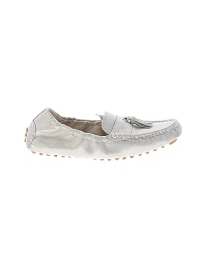 Pre-owned Jack Rogers Flats In White