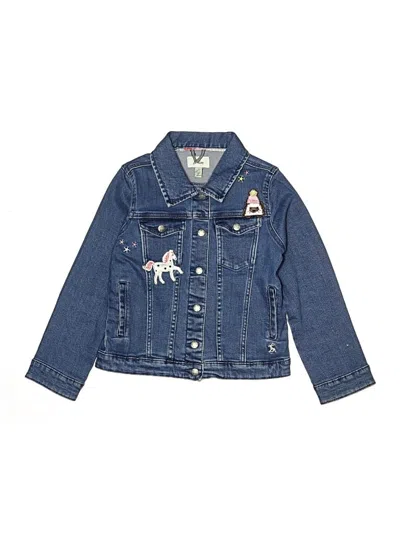 Pre-owned Joules Kids' Denim Jacket In Blue