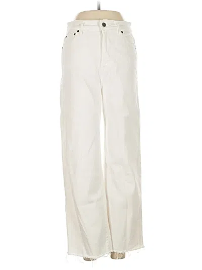 Pre-owned Modern American Jeans In White
