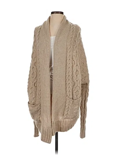 Pre-owned Vince Cardigan Sweater In Brown