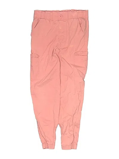 Pre-owned Vanilla Star Kids' Cargo Pants In Pink
