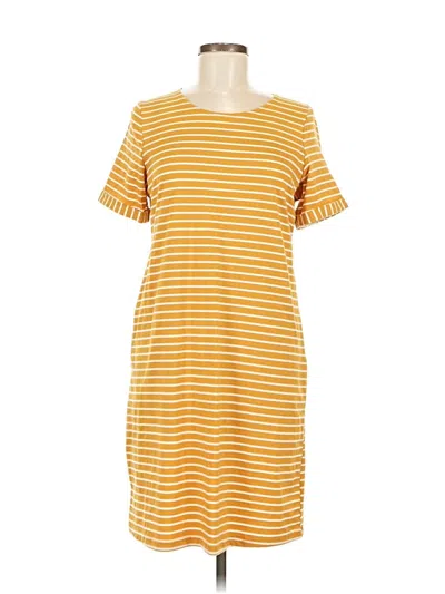 Pre-owned Davi & Dani Casual Dress In Yellow