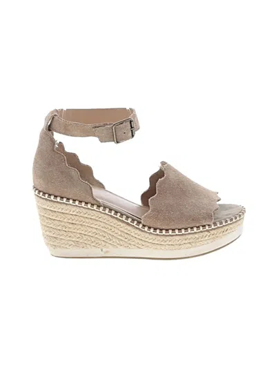 Pre-owned Crown Vintage Wedges In Brown