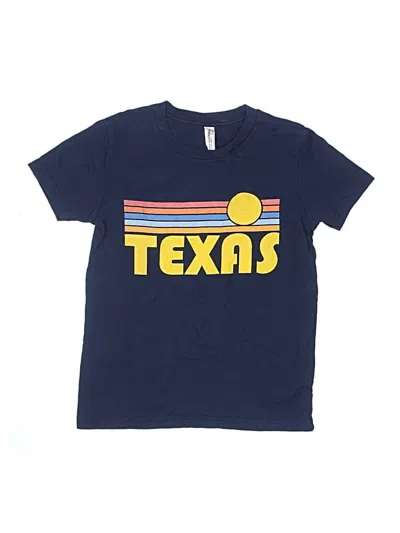 Pre-owned Bella+canvas Kids' Short Sleeve T-shirt In Blue