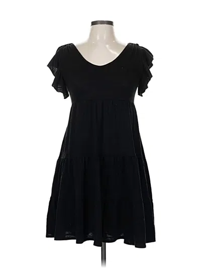 Pre-owned Max Studio Casual Dress In Black