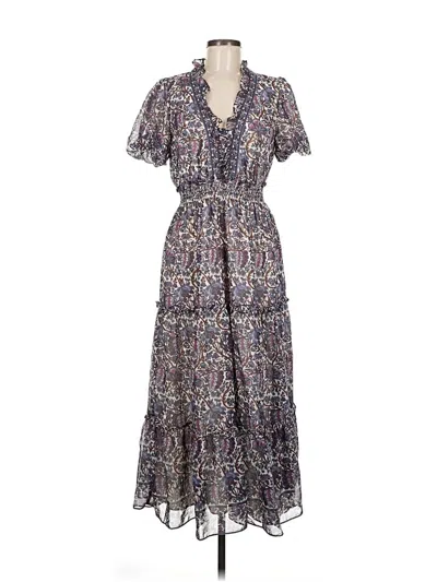 Pre-owned Max Studio Casual Dress In Purple