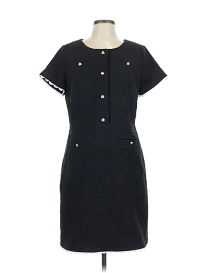 Pre-owned Talbots Casual Dress In Black