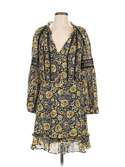 Pre-owned Veronica Beard Cocktail Dress In Yellow