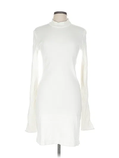 Pre-owned Mach&mach Casual Dress In White