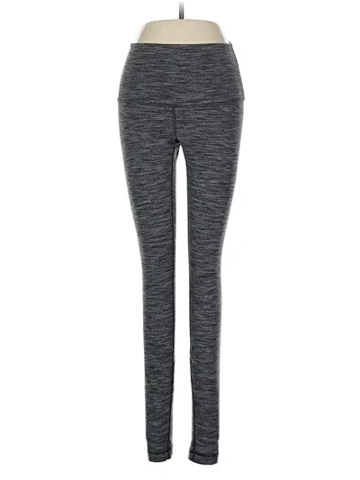 Pre-owned Lululemon Athletica Active Pants In Gray