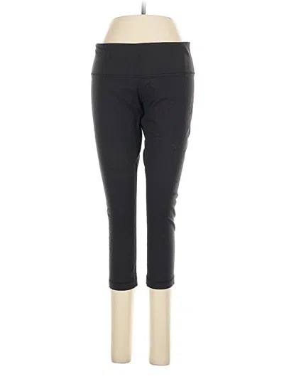 Pre-owned Lululemon Athletica Active Pants In Black