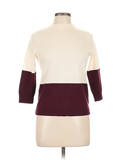 Pre-owned Talbots Turtleneck Sweater In Burgundy