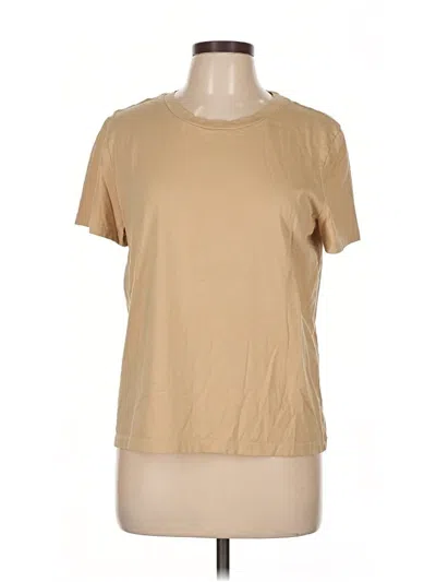 Pre-owned Gap Short Sleeve T-shirt In Brown