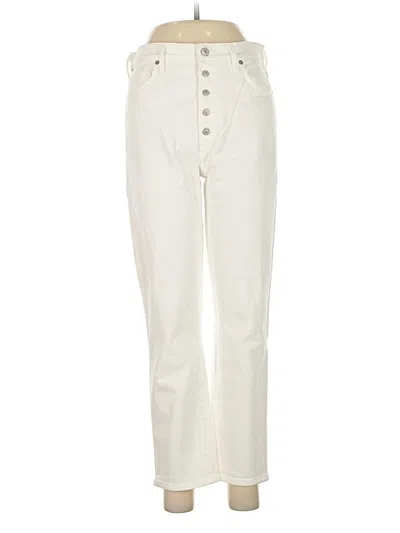 Pre-owned Citizen Of Humanity Jeans In White